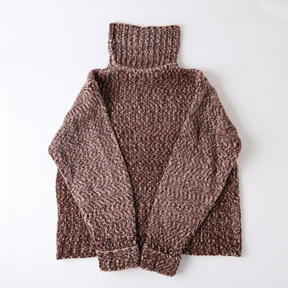 Vtg Carolyn Taylor Sweater Womens Sz L Knit Turtleneck Acrylic 90s Cottagecore - Picture 6 of 11